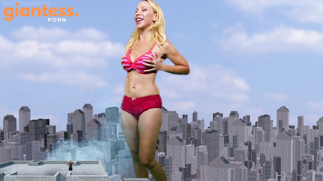 GiantessZone Clips - Blondzilla Snack and Smash