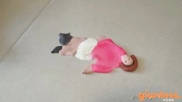 Goddess Grazi - Giantess Crushing A Toy with Her Feet