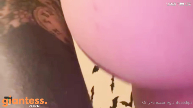 Larger Than Life - Giantess Foot Rub And Orgasm