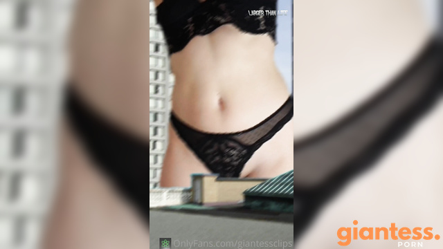 Larger Than Life - Growing Giantess Punishes Men