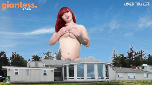 Larger Than Life - Tinder Date Grows Into Horny Giantess