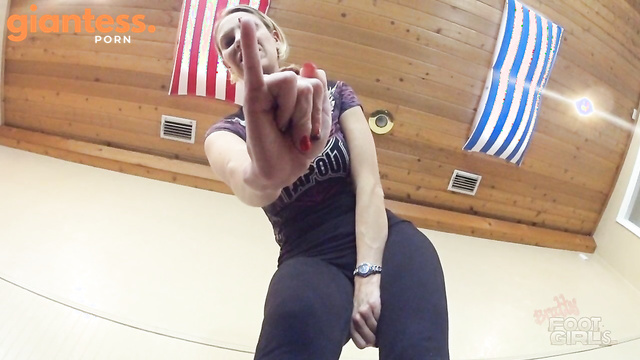Bratty Foot Girls - Giantess Vicky Vixxx finds you!
