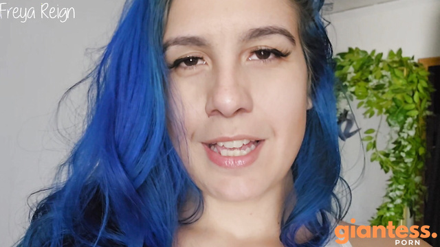 Freya Reign - Unaware Giantess Sits On Tinies Then Eats You Alive