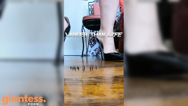 Larger Than Life - Giantess Milf Teases Your Cock