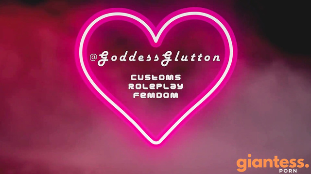 BBW Goddess Glutton - Giantess Crush Punishment