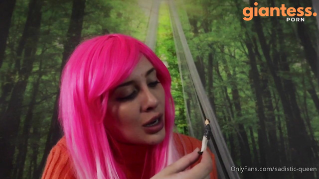 Sadistic Queen – Tiny Fan Teased Eaten