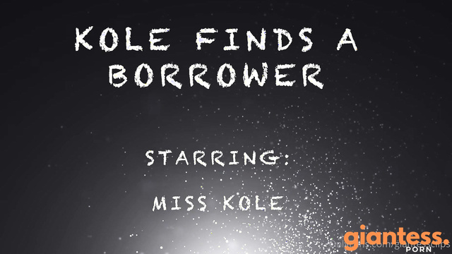 Larger Than Life - Finds A Borrower