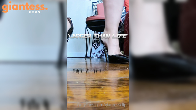 Larger Than Life - Strip Club Giantess Shrink