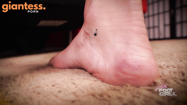 Bratty Foot Girls - Tempted Im Down Here