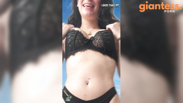 Larger Than Life - Girlfriends Sister Loves Giantess Growth