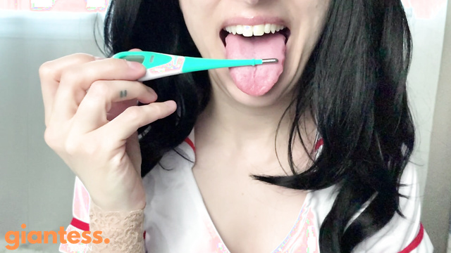 Hasmik JOI - Nurse Giantess Slow Mo Mouth