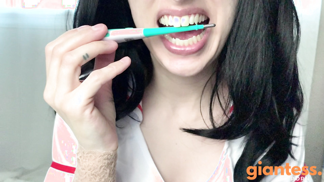 Hasmik JOI - Nurse Giantess Slow Mo Mouth