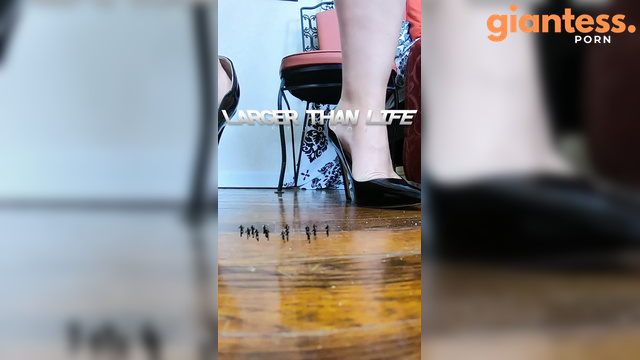 Larger Than Life - Shrinking Pervy Boss With SFX Giantess