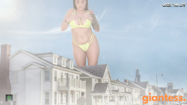 Larger Than Life - Naughty Milf Giantess Growth SFX