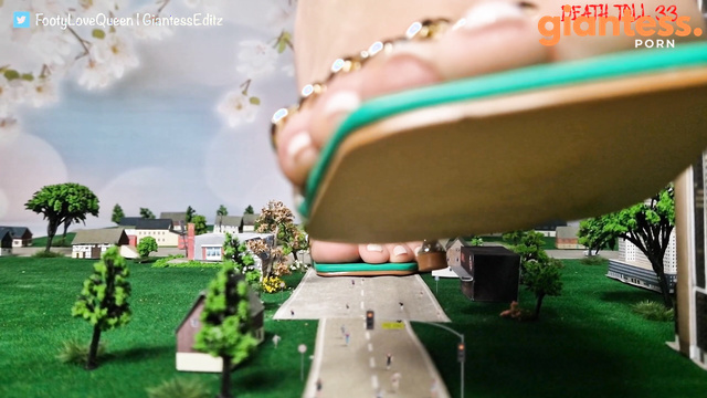 Giantess Footy Queen - Destruction Part 6