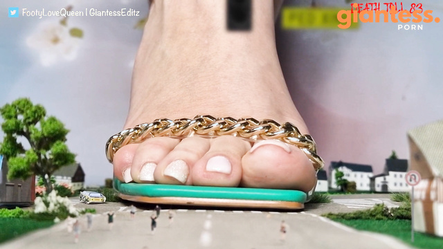 Giantess Footy Queen - Destruction Part 6