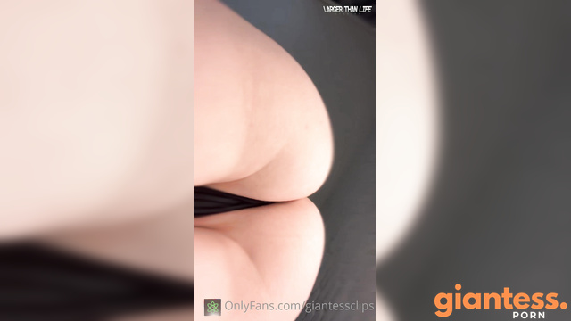 Larger Than Life - Worshipping Nellys Feet and Ass