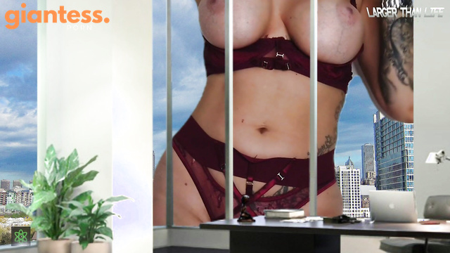 Larger Than Life - Step Mom Grows To Angry Giantess