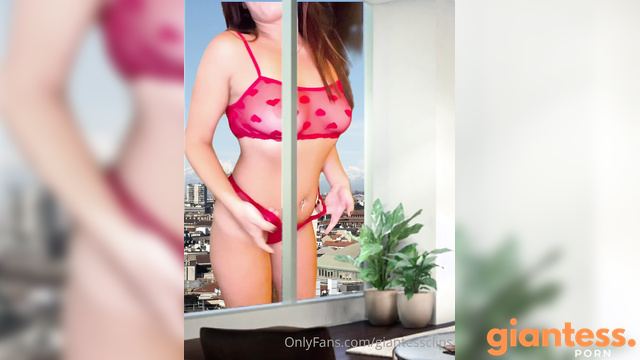 Larger Than Life - How Would You Like To See Strip For You As A Giantess