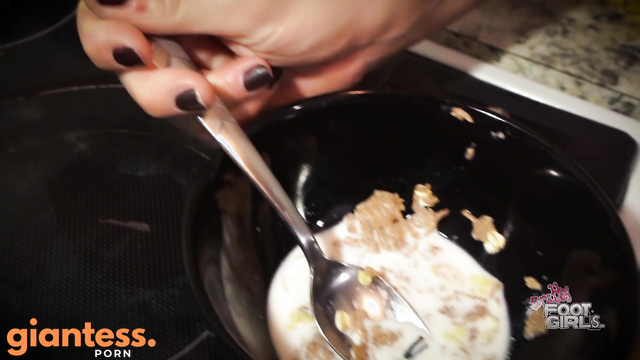 Bratty Foot Girls - Bro For Breakfast