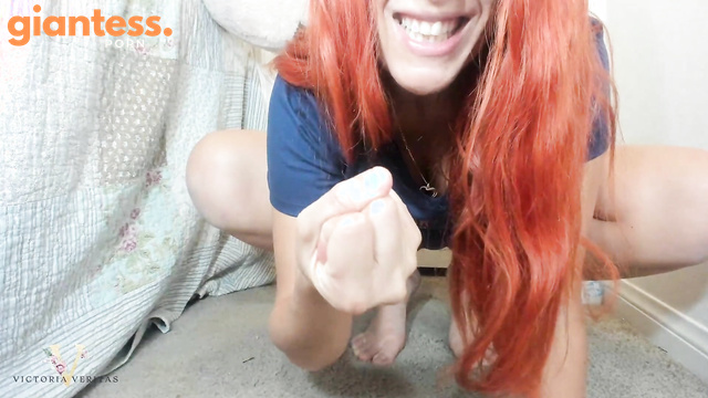 Victoria Veritas - Giantess Destroys Village and Devours Their People