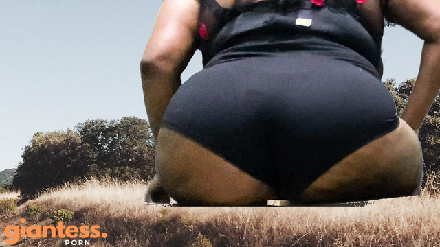 MXDominionakaCrushGoddess Clips - Giantess uses fat ass to knock down buildings
