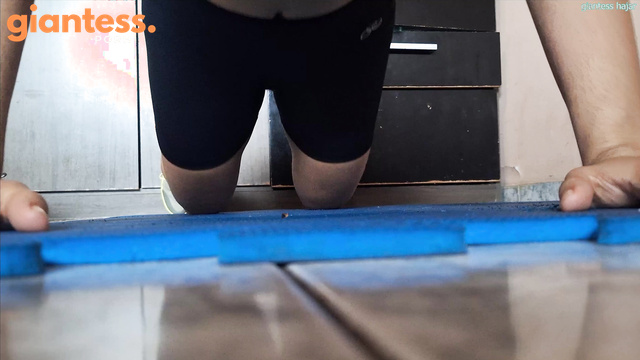 Giantess Hajar Workout FX