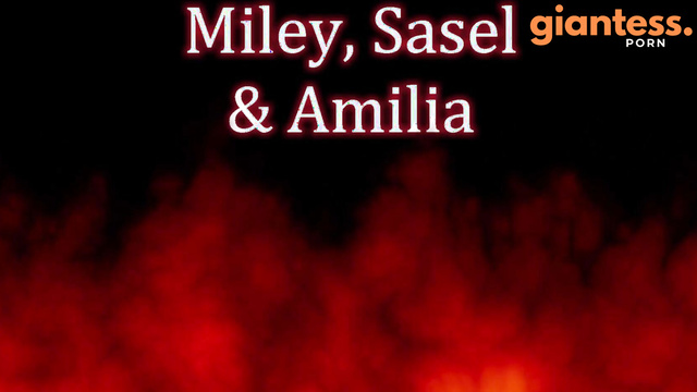 German Giantess The Vore Store - GGHD162 Mean Girls feat Amilia, Miley and Sasel