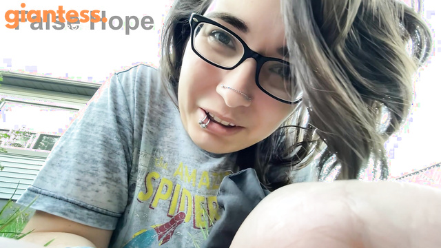 Canadian and Asian Giantess Fantasy - Giantess Eclipse in False Hope