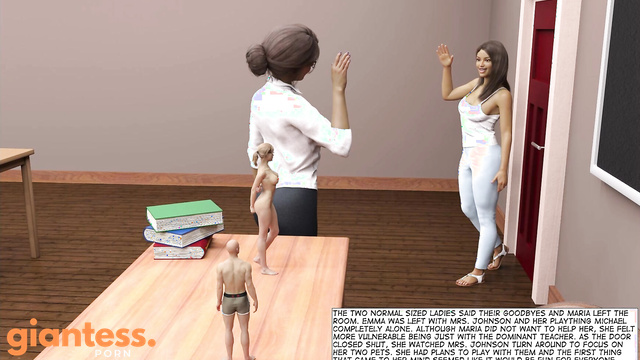 Aaabbbzzz Giantess - Mrs Johnson's Playthings Chapter 4