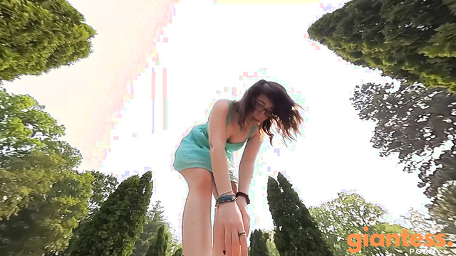 Canadian Giantess - The Long Walk Beneath The Princesses Feet Extreme POV