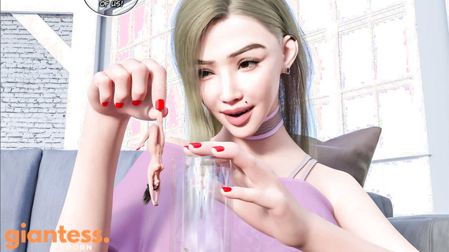 Tian3D - Shrunk by My Girlfriend's Hot Friend Part 3