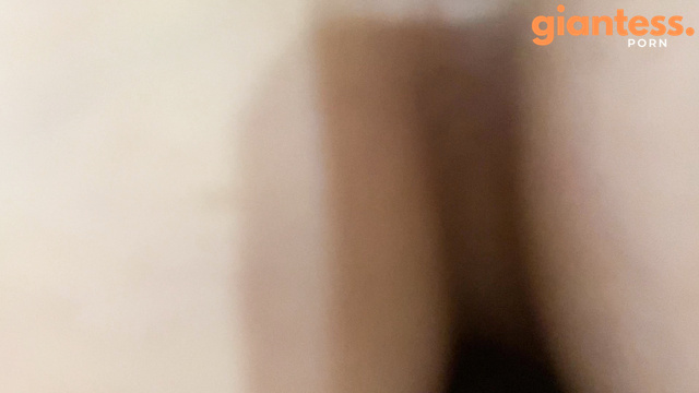 The Sensitive Spot SK Fet - Giantess Savannah Shrinks Her Boss and Eats Him