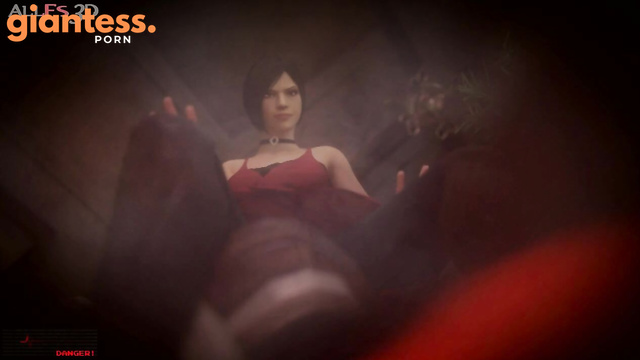 AllFs3D - Ada Wong Shrinking Seduction in Stockings