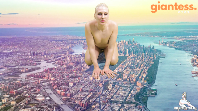Diane Chrystall - Giantess Blows Away Your Entire City