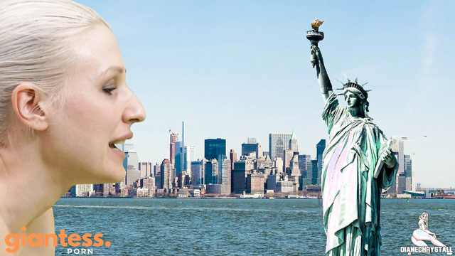 Diane Chrystall - Giantess Blows Away Your Entire City