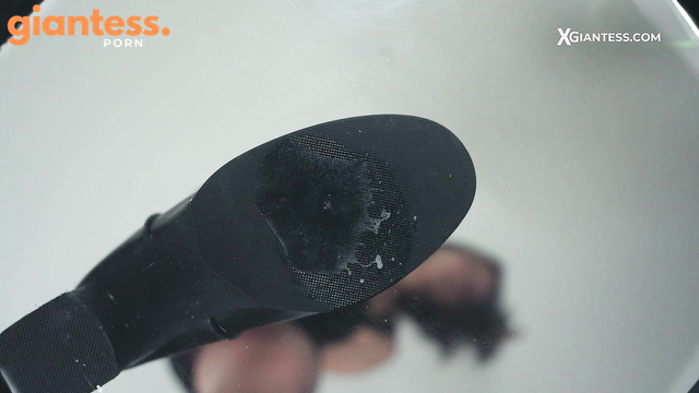 XGiantess - Giantess Crushes Shrunken Ex-Boyfriend Under Her Boots