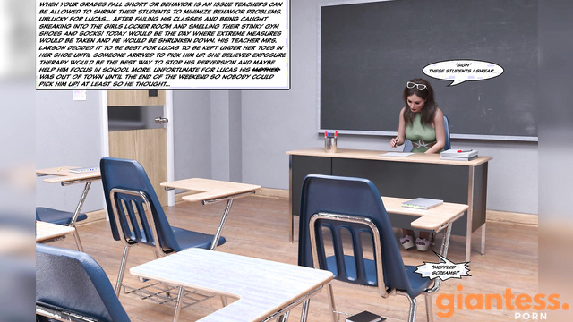PowerDashC - Discipline And Desire Giantess 3D Comic