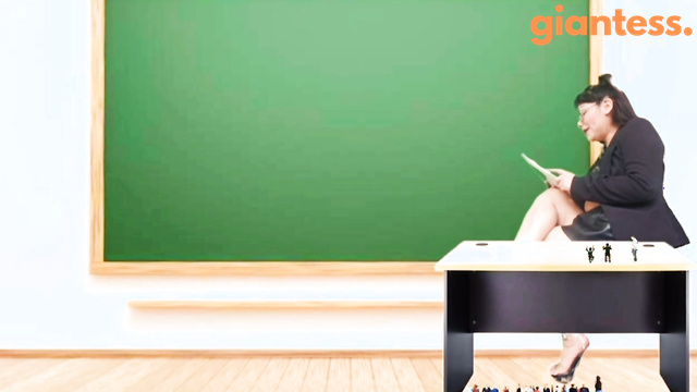 Giantessdebora - Spanish teacher shrink her students SFX