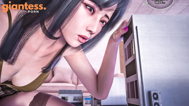 Giantess and Tiny - Step-Daughter shrinks her Step-Dad