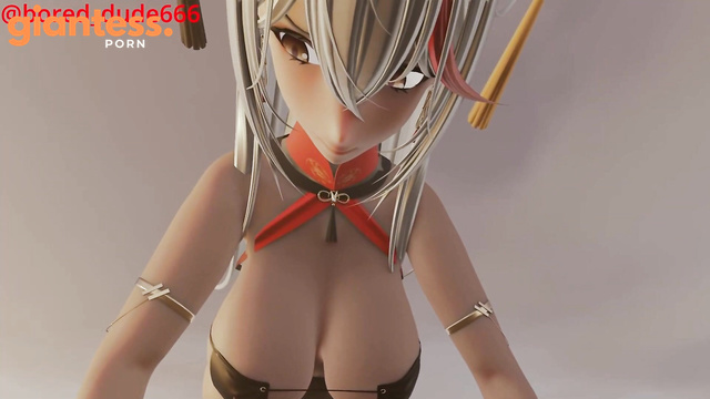 Bored_Dude - Giantess Boobs Take Over the City