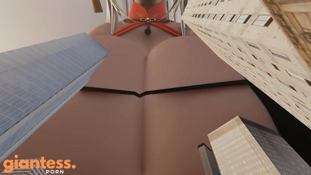 Bored_Dude - Giantess Boobs Take Over the City