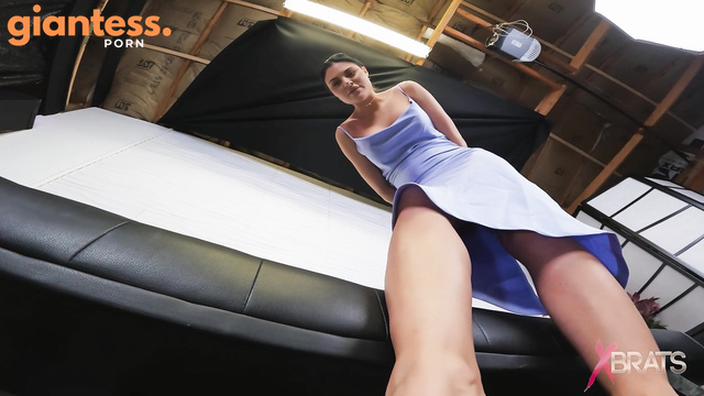 Bratty Foot Girls - Shrunken Down and Squished