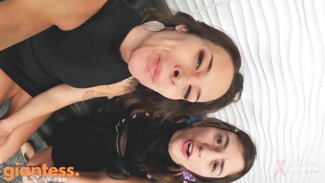 Bratty Foot Girls - Now You’re FUCKED by Giantess Mia & Tampa