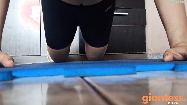 Giantess Hajar - Giantess Sunday Workout