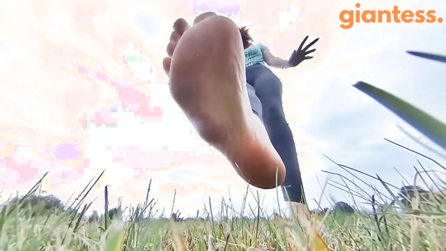 CANADIAN AND ASIAN GIANTESS FANTASY - Dane's Thundering Footsteps