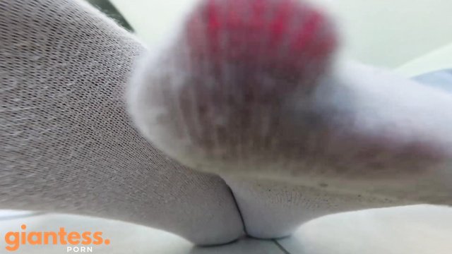 Giantess Shrinking Feet - Under the Shadow of Giantess Soles