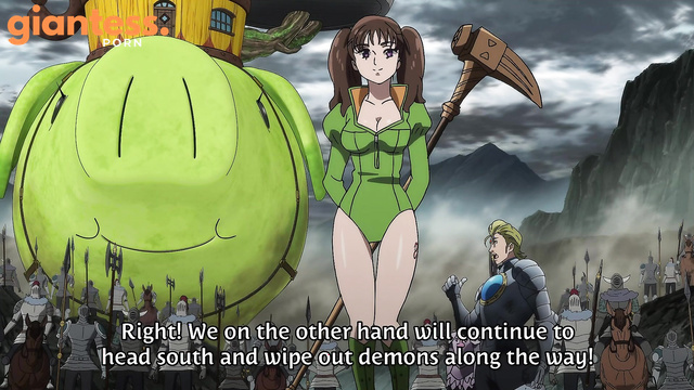 Giantess Requests - The Seven Deadly Sins with Gigantic Diane