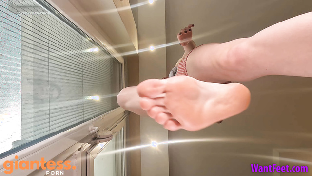 Want Feet - Giantess Margo Stomping You