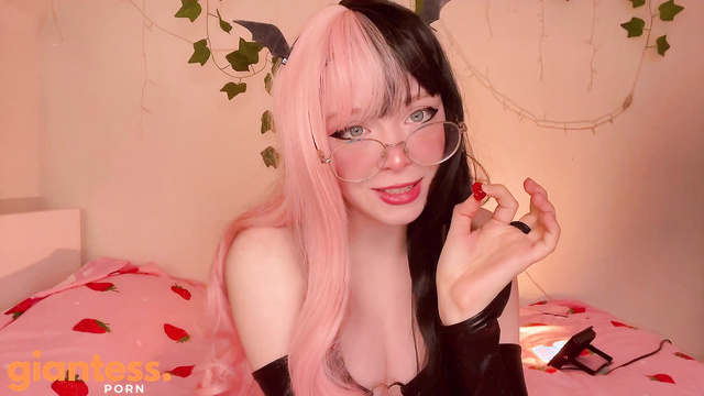 Custom Requests - Giantess Succubus Eats Gummy Bears